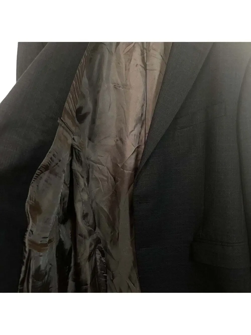 Brooks Brothers 346 Madison Suit Jacket Blazer Size 44L Tweed Wool Collegiate